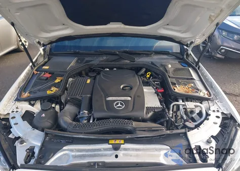 2015 Mercedes-Benz C 300 Sport 4Matic from USA, damaged, VIN 55SWF4KB7FU040969